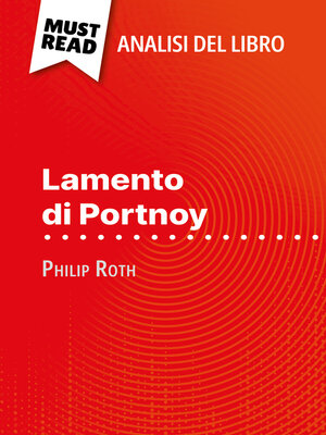 cover image of Lamento di Portnoy di Philip Roth (Analisi del libro)